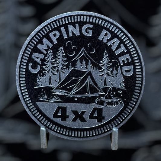 Custom4x4Badge - Camping Rated