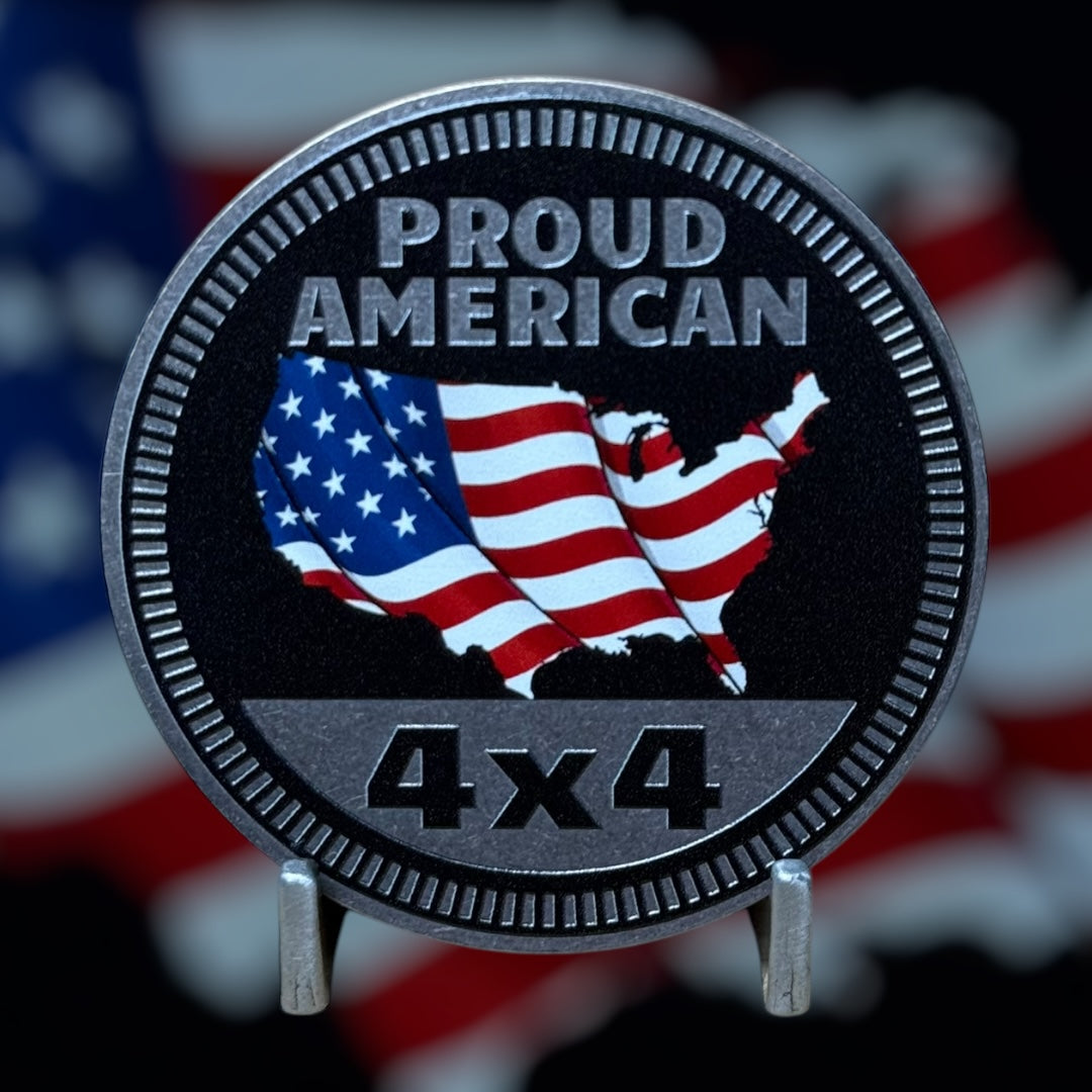 Custom4x4Badge - Proud American