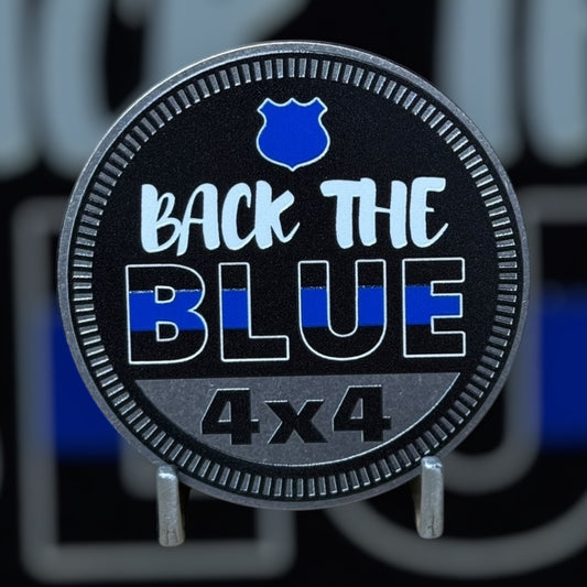 Custom4x4Badge - Back The Blue