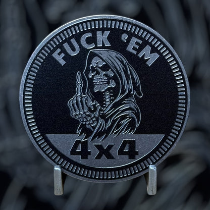 Custom4x4Badge - Fuck 'em