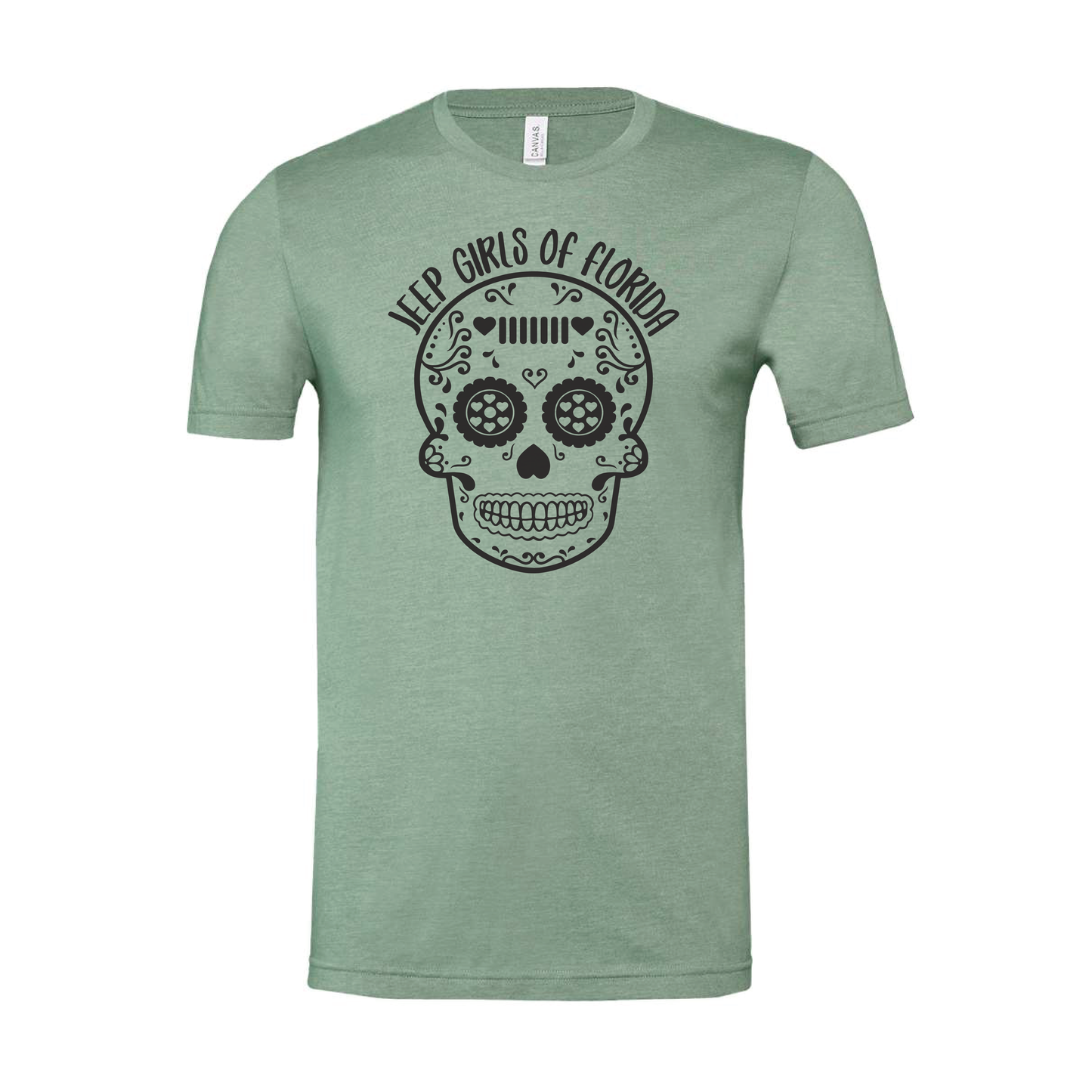 JGOF Sugar Skull - Shirt, Tank Top, Long Sleeve or Hoodie - Available in Multiple Colors