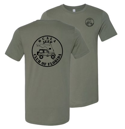 Ocala Jeep Club Apparel - Logo (T-Shirt, Tank Top or Hoodie)