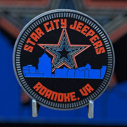 Badge - Star City Jeepers (City Full Color)