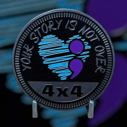 Custom4x4Badge - Suicide Awareness