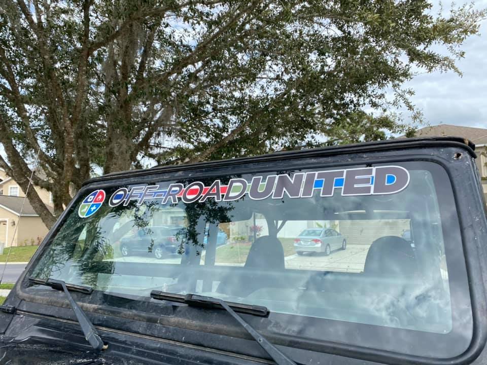 Off Road United Banner - MULTI LINE SUPPORT