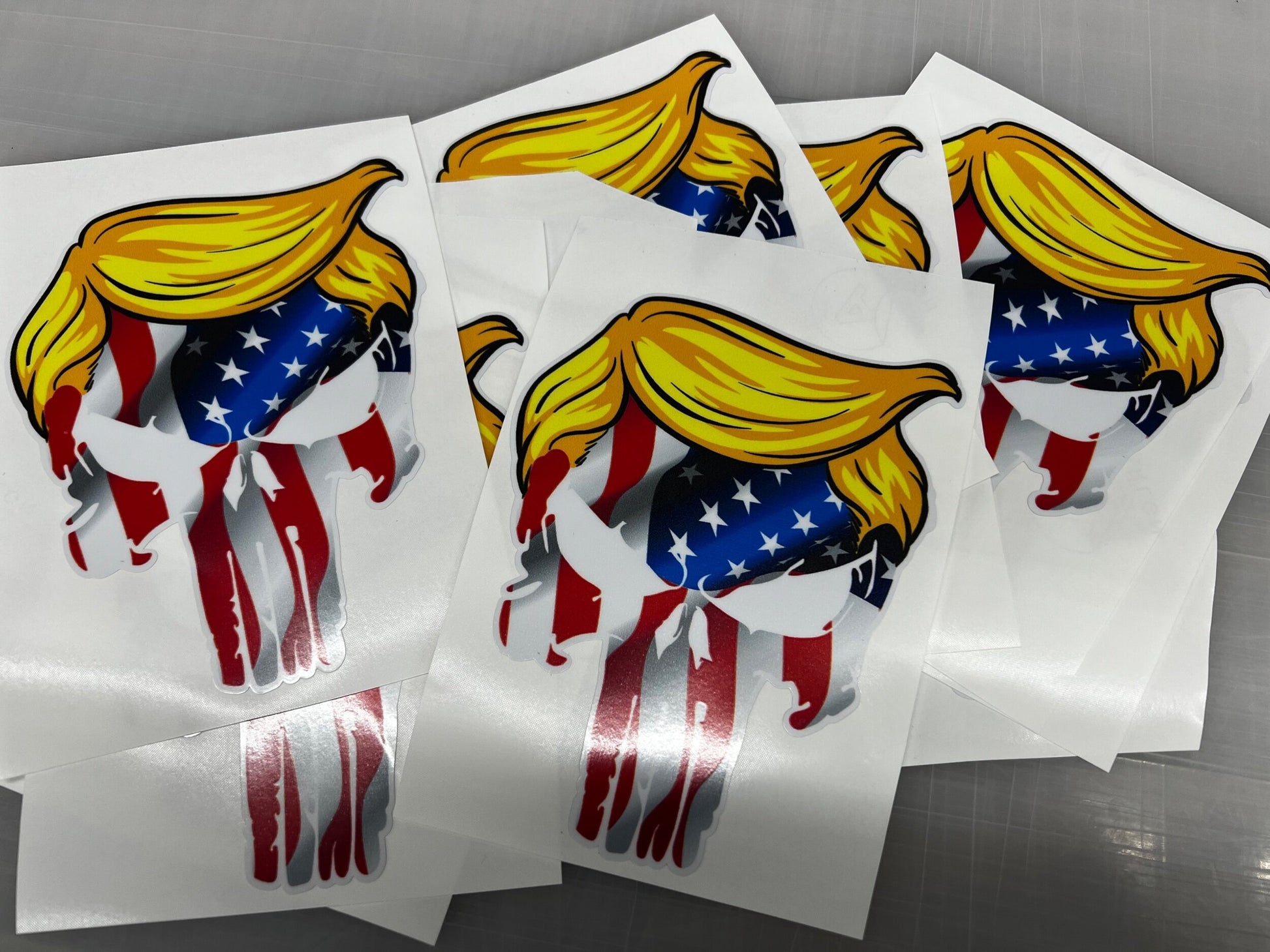 Punisher - American Flag Trump Hair