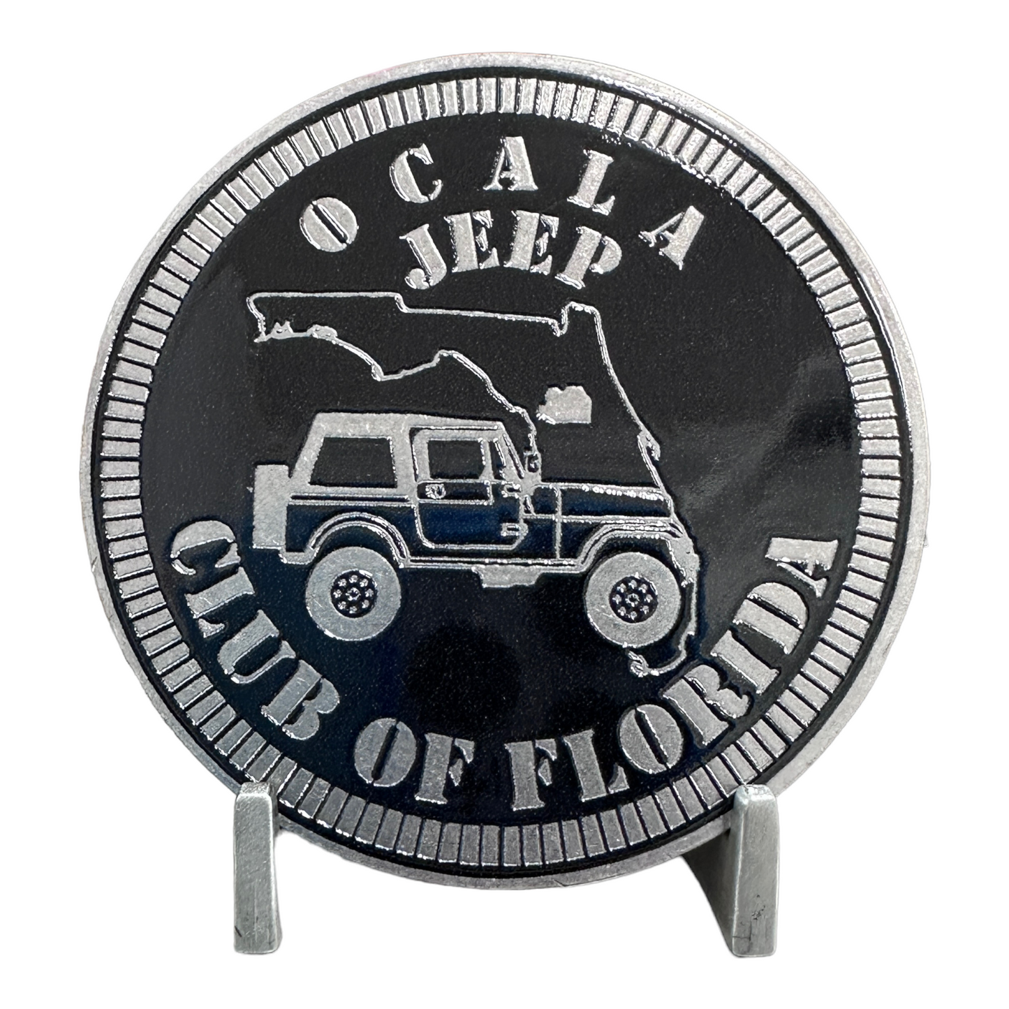 Badge - Ocala Jeep Club (Multiple Colors Available)