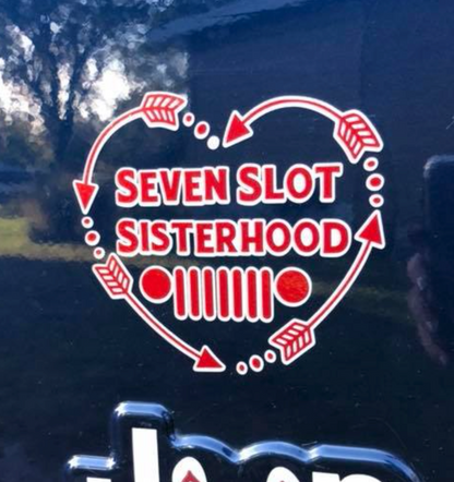 Seven Slot Sisterhood Arrow Heart