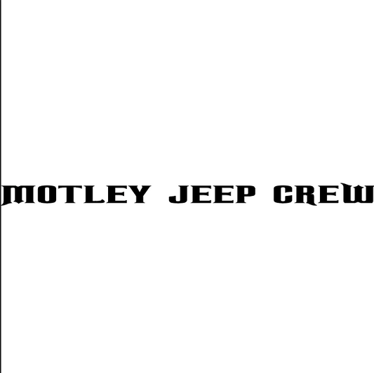 Motley Jeep Crew Banner