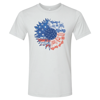 Jeep Flower- Available in a Shirt or Tank Top