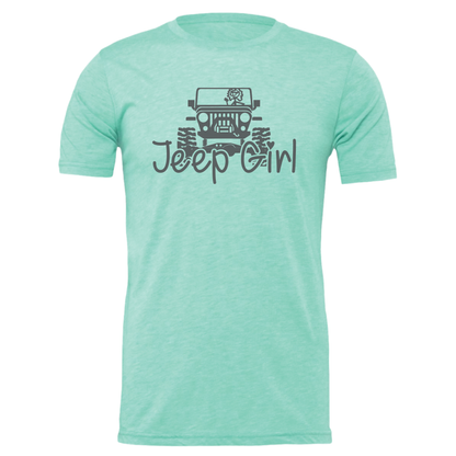 Girl In Jeep- Available in Multiple Colors & Styles