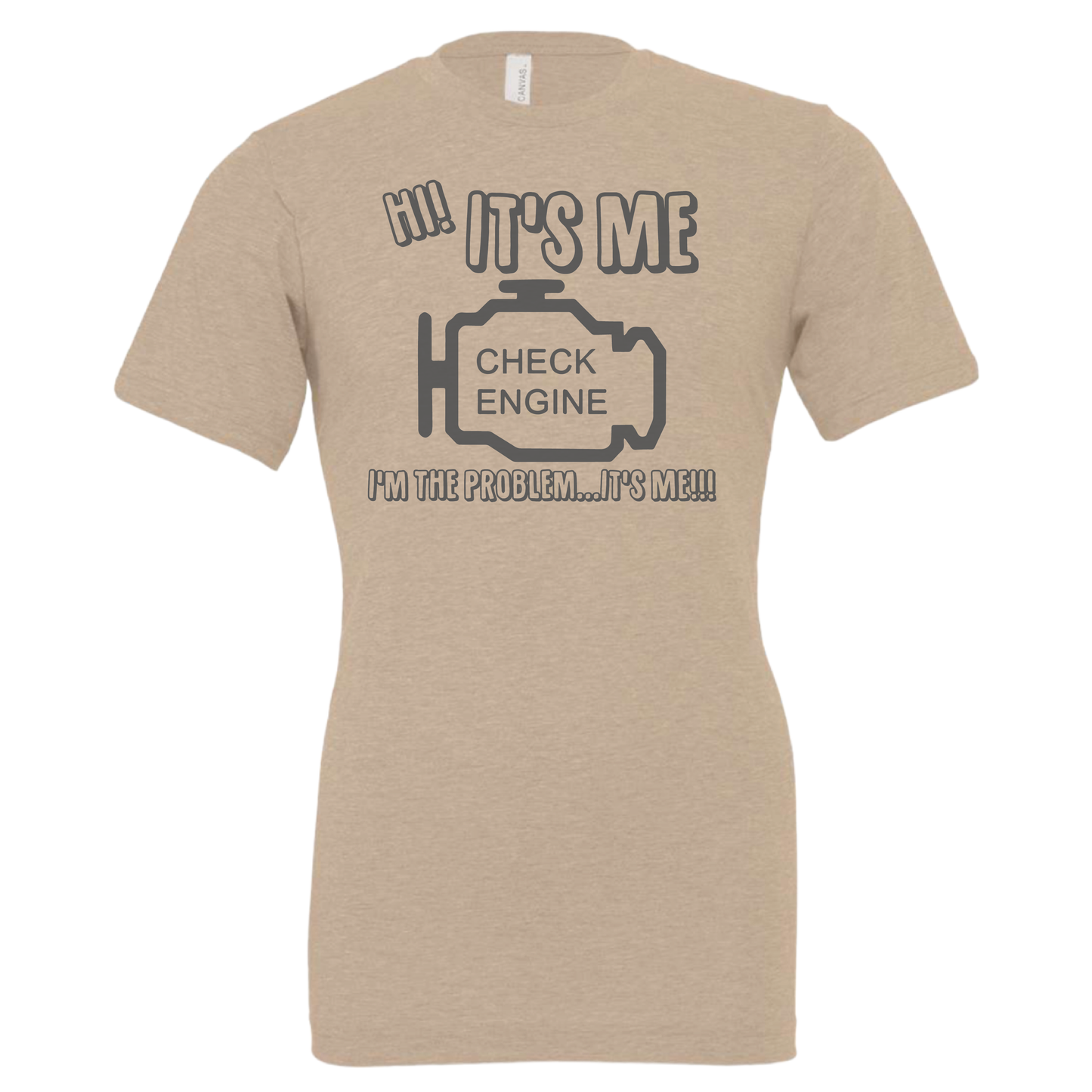 Check Engine - Shirt, Tank Top, Long Sleeve or Hoodie - Available in Multiple Colors