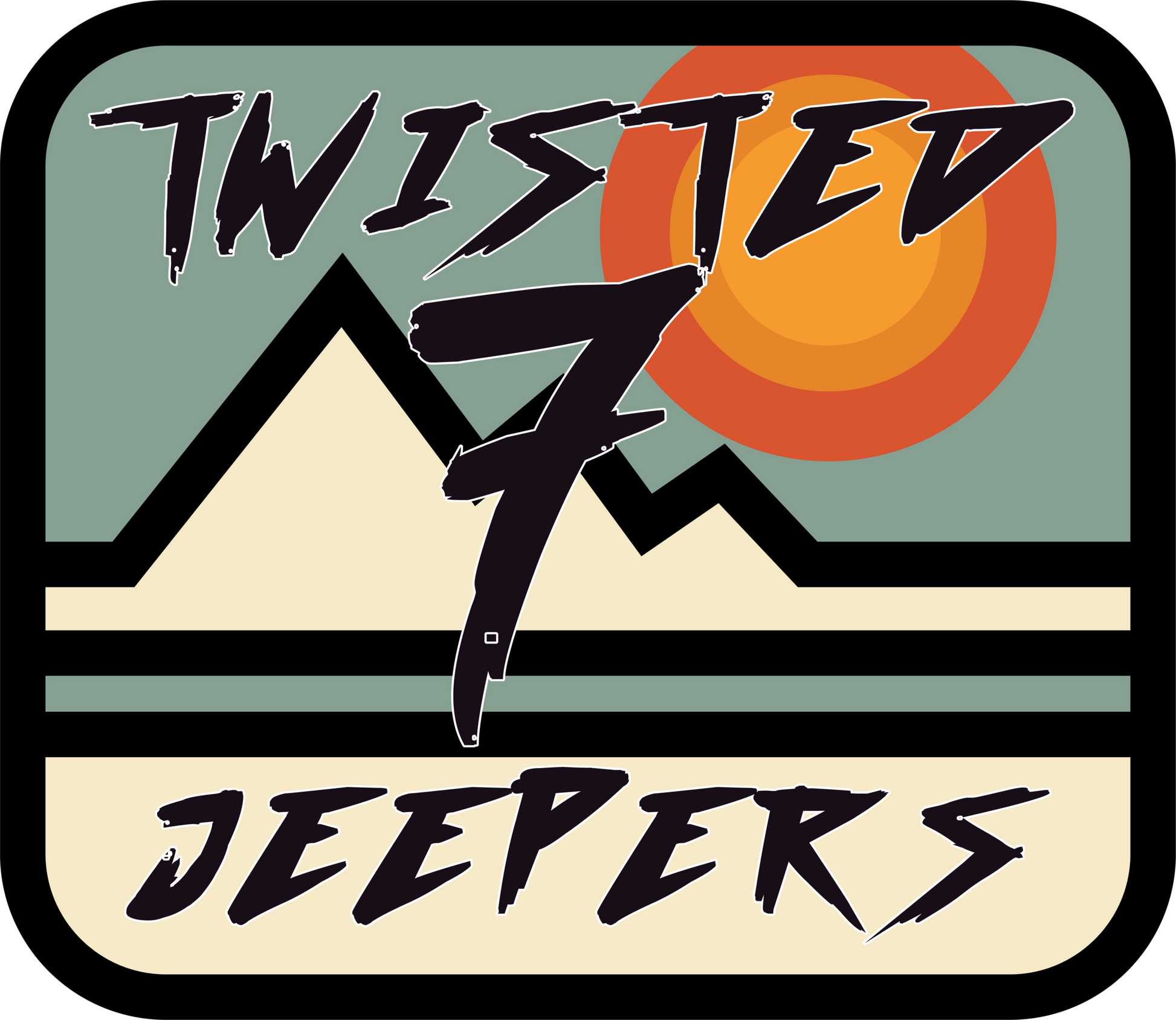 Twisted 7 Jeepers Logo